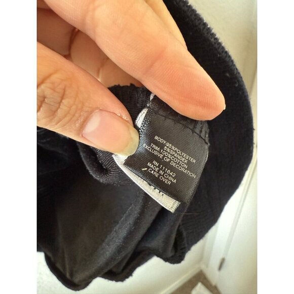 Coogie Black Velour Zip Up Jacket Tracksuit Sporty 3D Knit Multicolor Casual 3XL - Picture 10 of 10